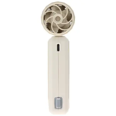 Ventilateur portable Verbatim Cool'n'Go AirJet blanc/argent, chargement avec le câble USB-A vers USB-C