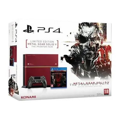 Sony PlayStation 4 The Phantom Pain Edition 500 Go Metal Gear Solid V Limited Pack