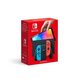 Nintendo Switch (OLED) console de jeux portables 7" 64 Go Écran tactile Wifi Bleu, Rouge