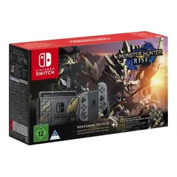 Nintendo Switch with Gray Joy-Con - Monster Hunter Rise Edition - console de jeux - Full HD - gris