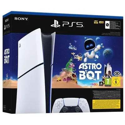 Pack Console Sony PS5 édition digitale modèle Slim + jeu Astro Bot