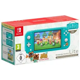 Nintendo Switch Lite Animal Crossing: New Horizons Timmy & Tommy Aloha Edition console de jeux portables 5.5" 32 Go Écran tactile Wifi Turquoise
