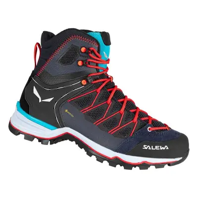 Chaussures de randonnée Alpine Salewa MTN TRAINER LITE MID GTX (Premium Navy/Blue Fog) Femme