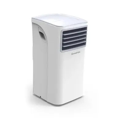 Ariston Mobis 9, Climatiseur Mobile Compact 3 en 1, 9.000 Btu/h, Air Pur, Classe Energétique A