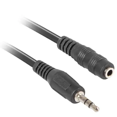 Câble Stéréo Lanberg De 5 M Avec Un Connecteur Jack 3,5 Mm Mâle Vers Un Connecteur J