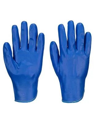 Gant Fd Grip 15 Nitrile - S - Bleu - Portwest - - Outillage > Vêtements De Travail Et Sécurité > Protection Des Mains