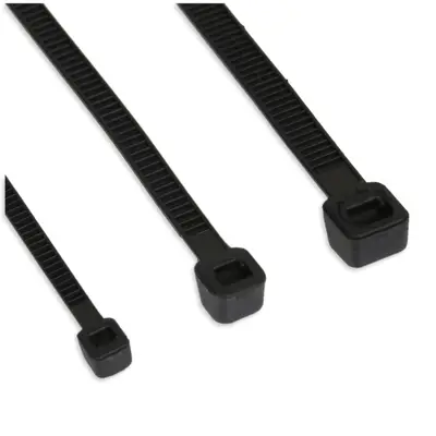 Inline 59963g Serre-câbles Noir 100 Pièce(s)